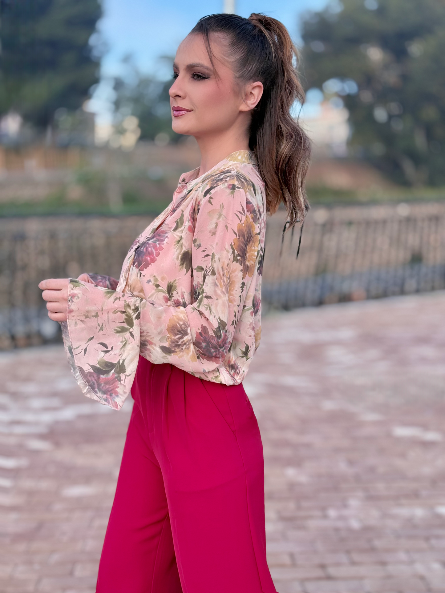 Blusa estampada
