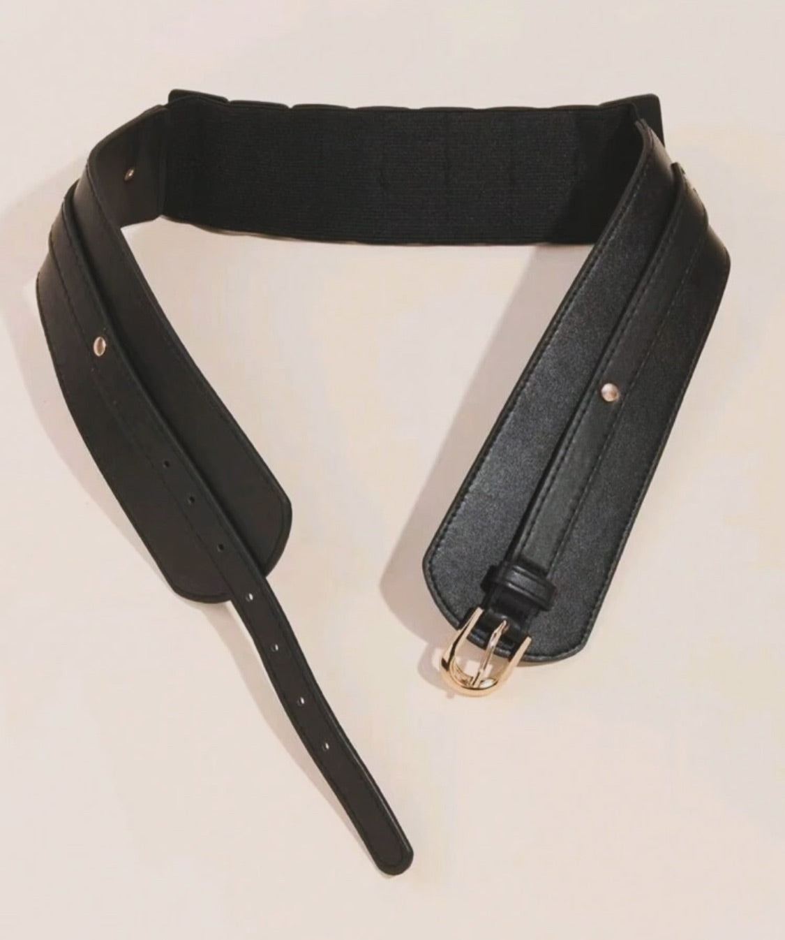 Cinturón ancho elástico