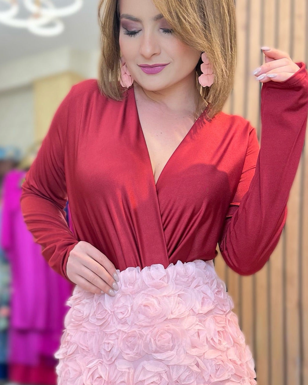 Body cruzado elástico