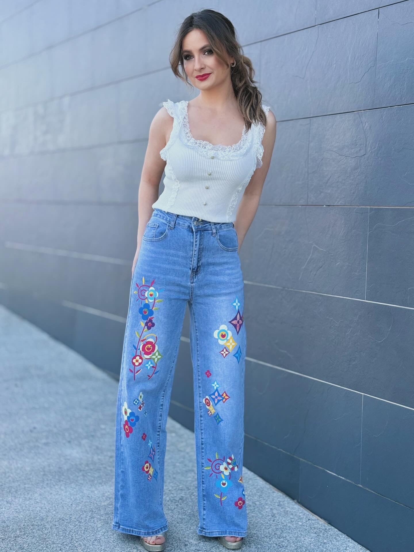 Pantalón vaquero recto