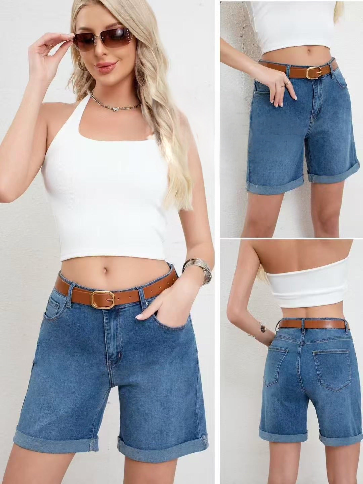 Pantalón corto vaquero