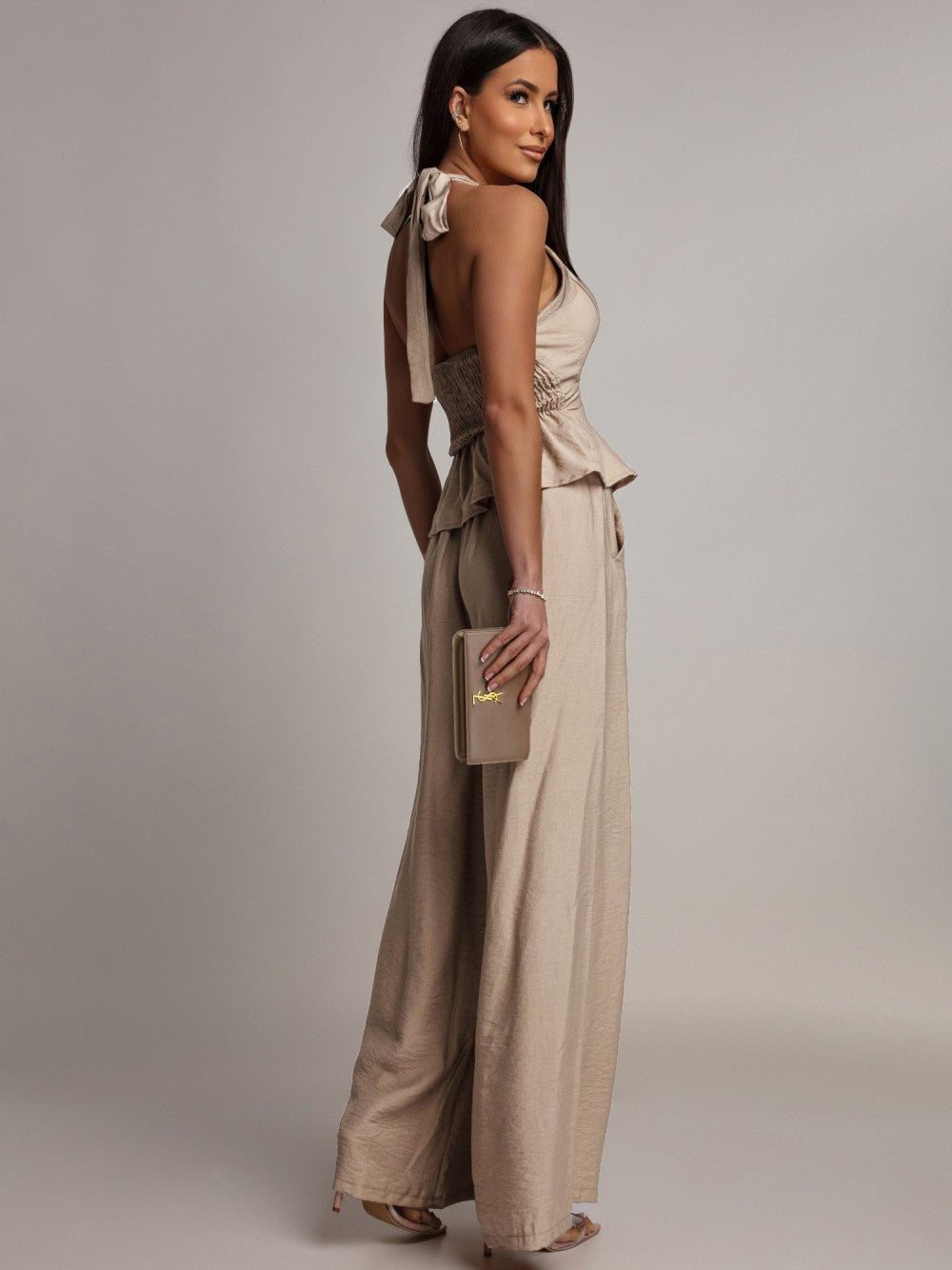 Conjunto de top y pantalón