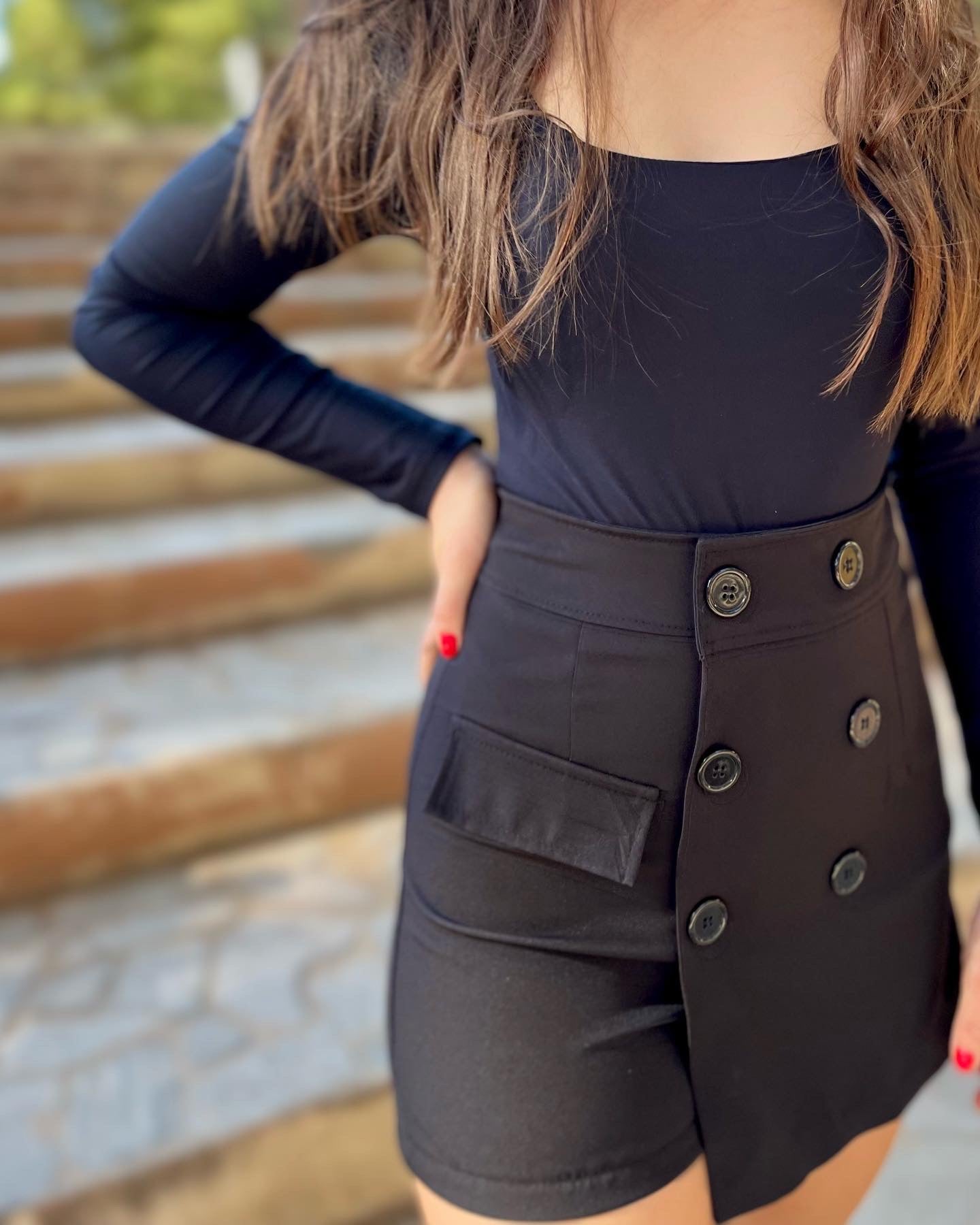 Falda pantalón corta