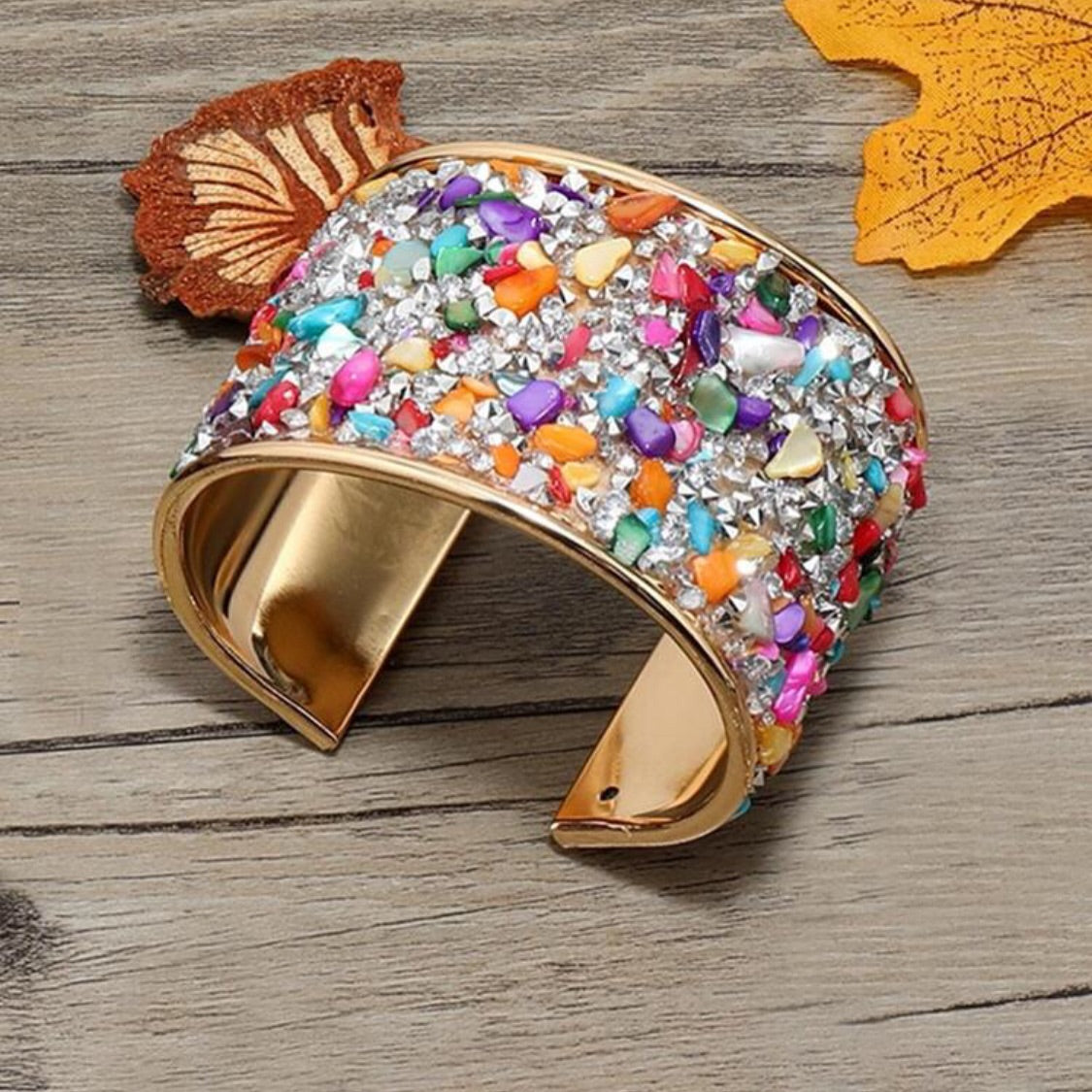 Pulsera brazalete multi color para evento