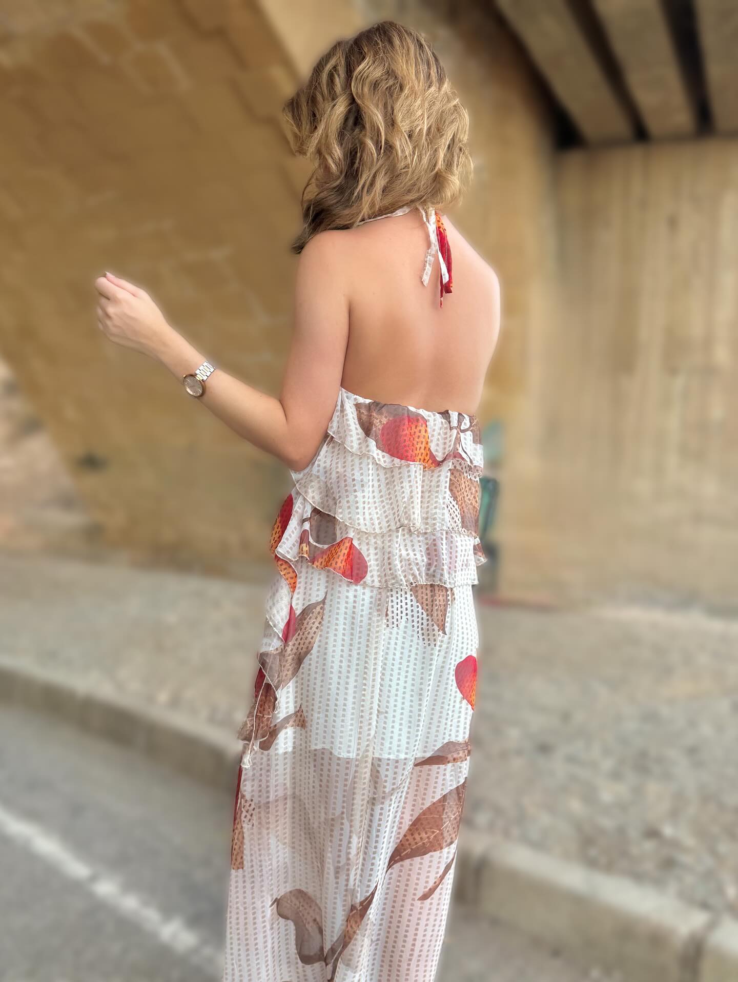 Conjunto top y falda