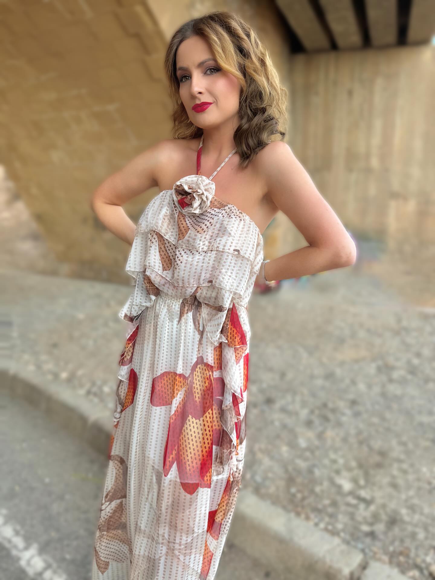 Conjunto top y falda