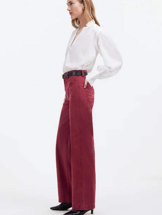 Pantalón culotte largo