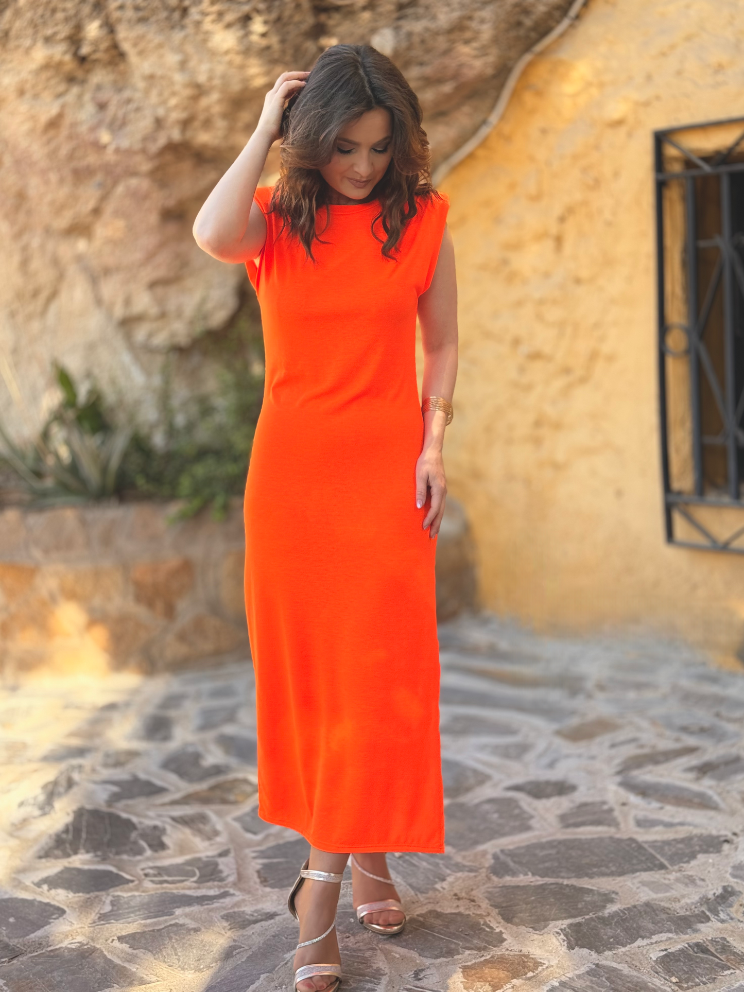 Vestido midi basic