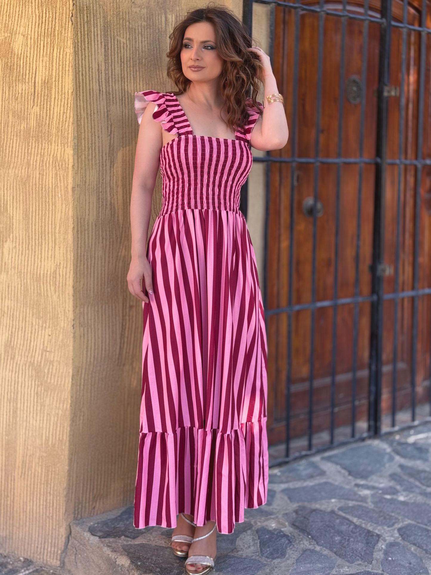 Vestido Midi estampado
