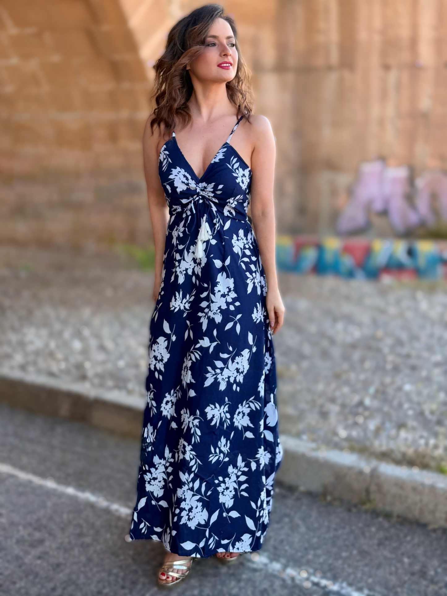 Vestido largo de verano