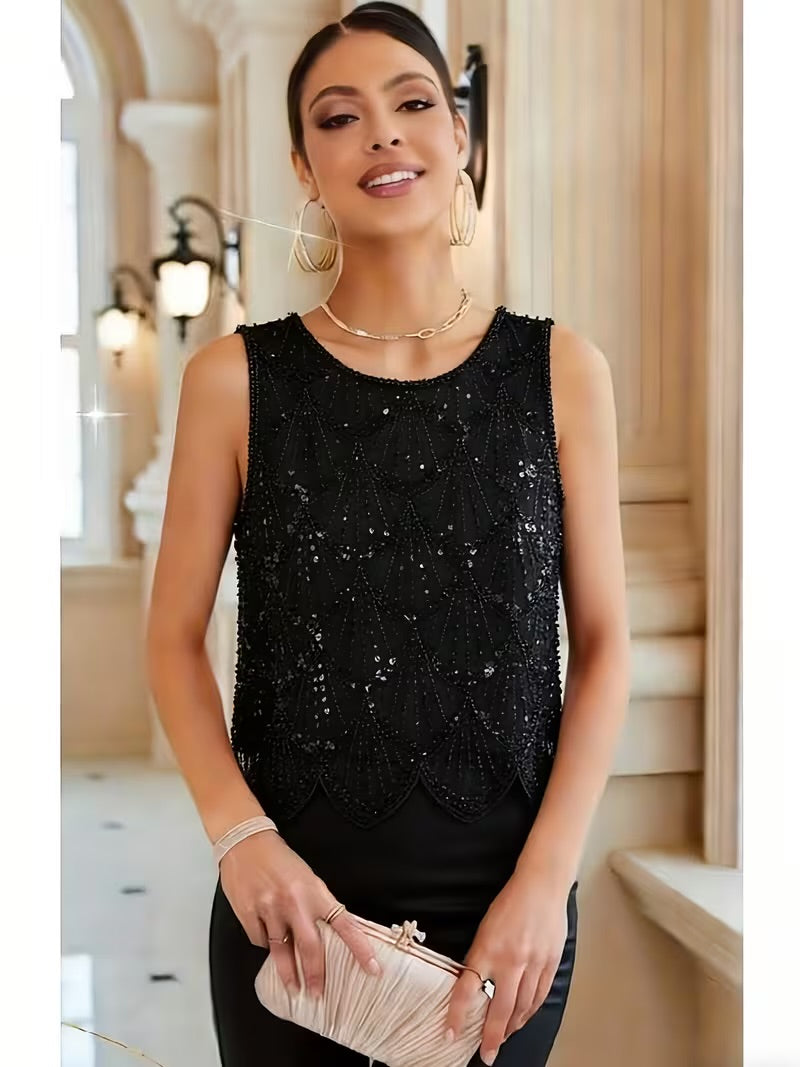 Blusa lentejuelas