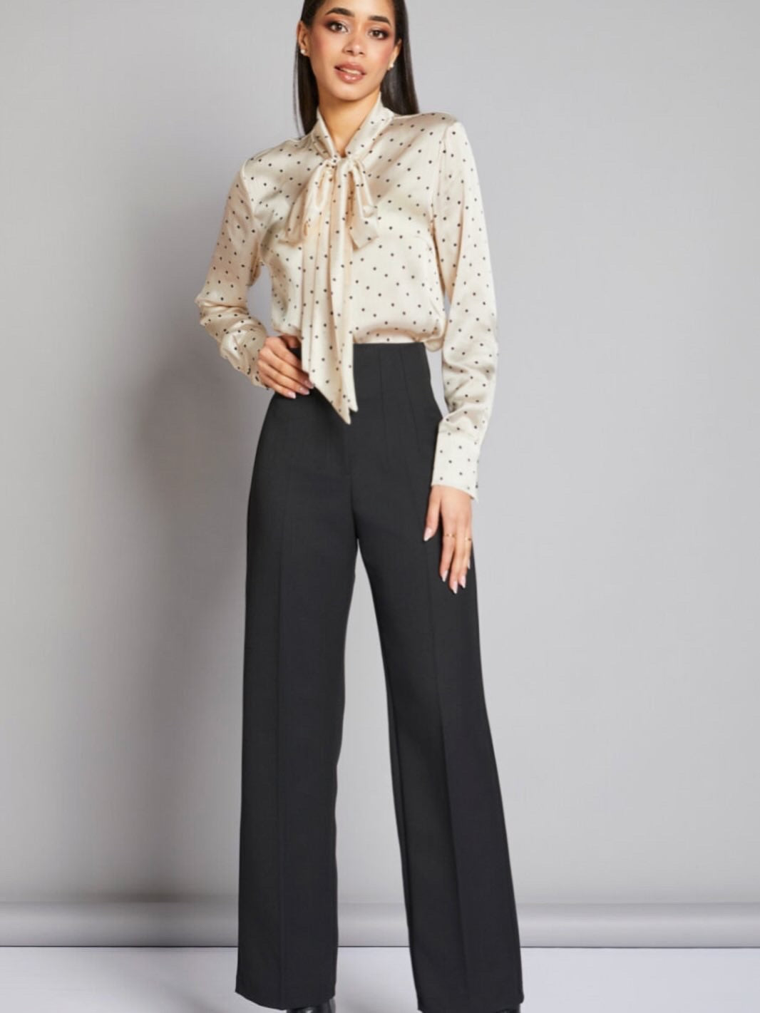 Pantalón traje fluido