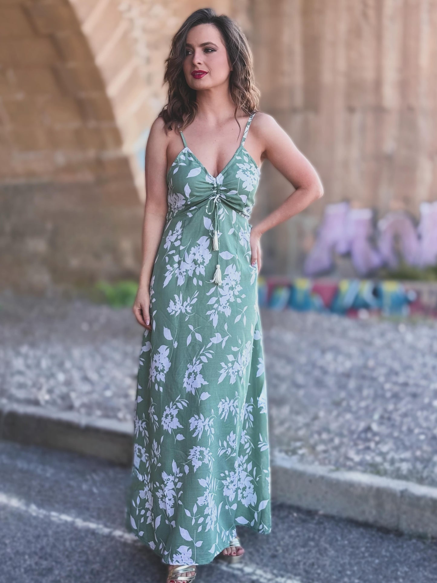 Vestido largo de verano