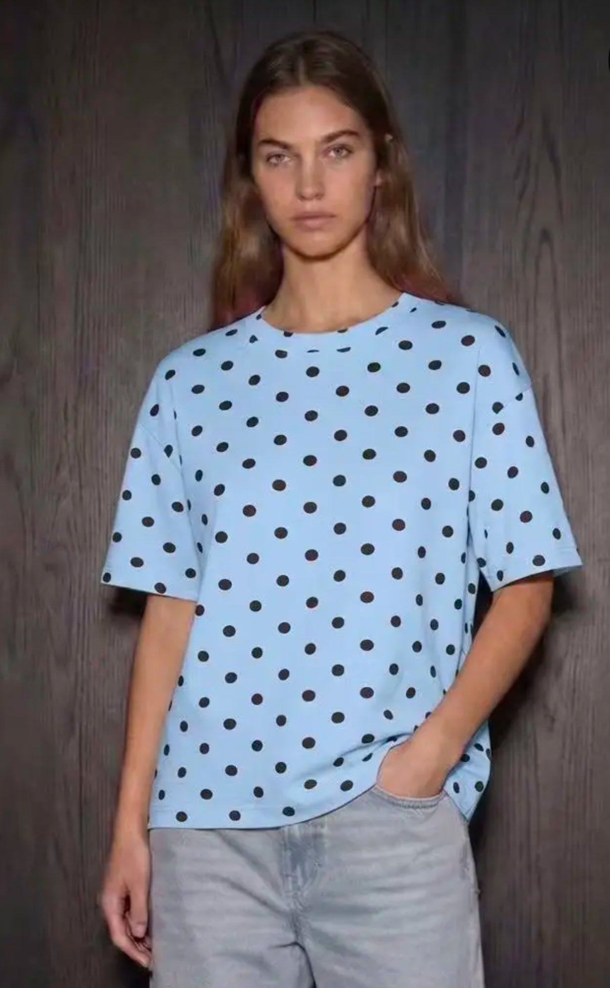 Camiseta lunares