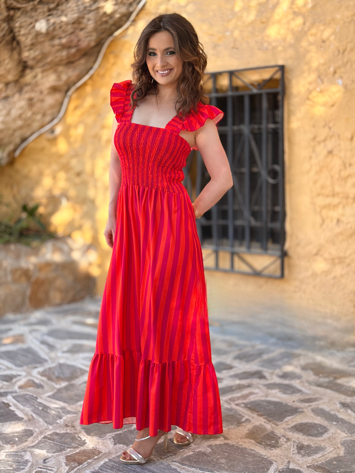 Vestido Midi estampado