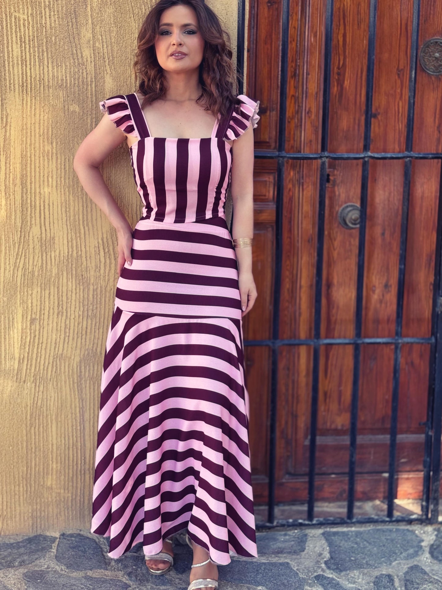 Conjunto top y falda