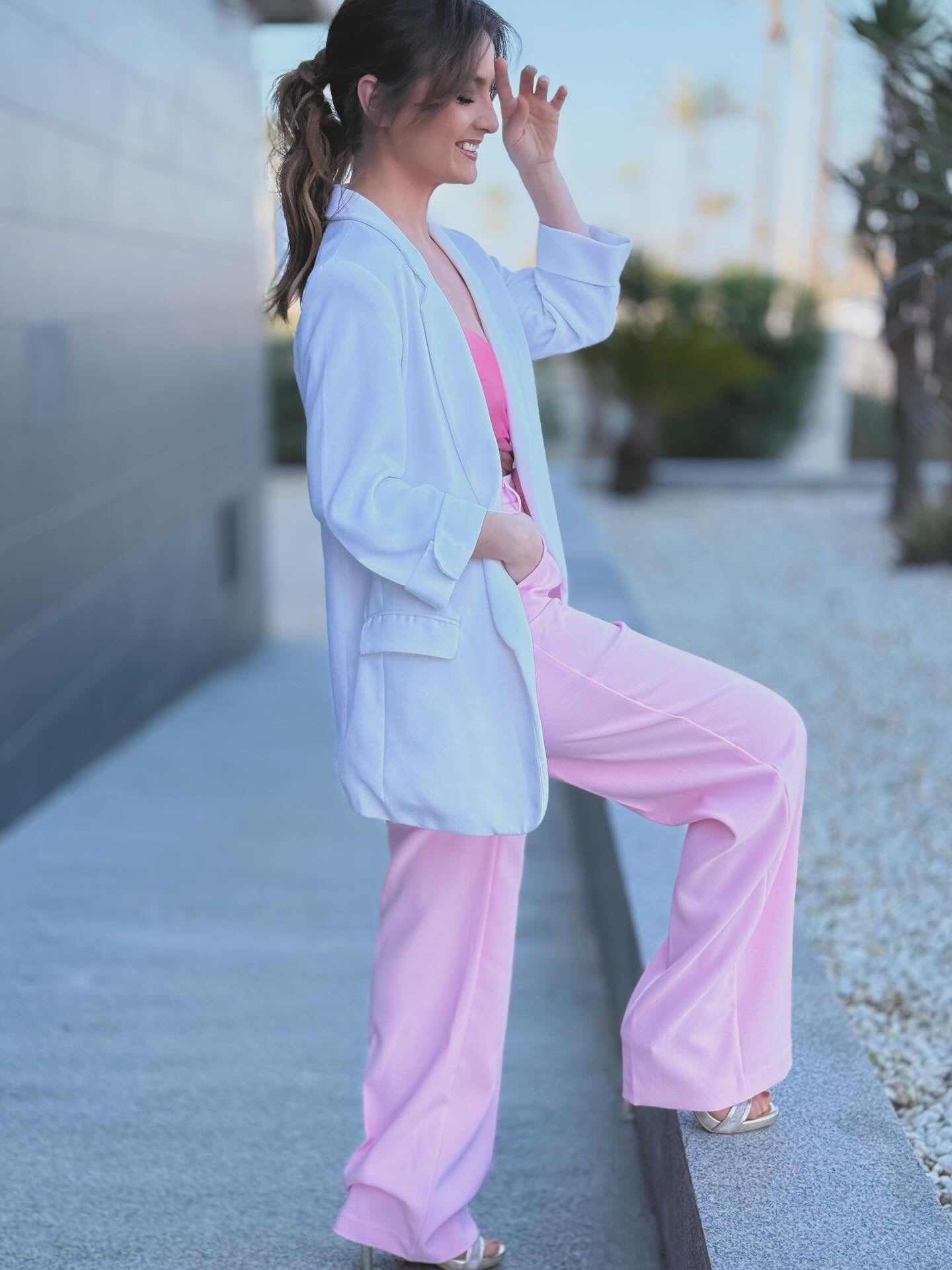 Pantalon fluido traje de vestir