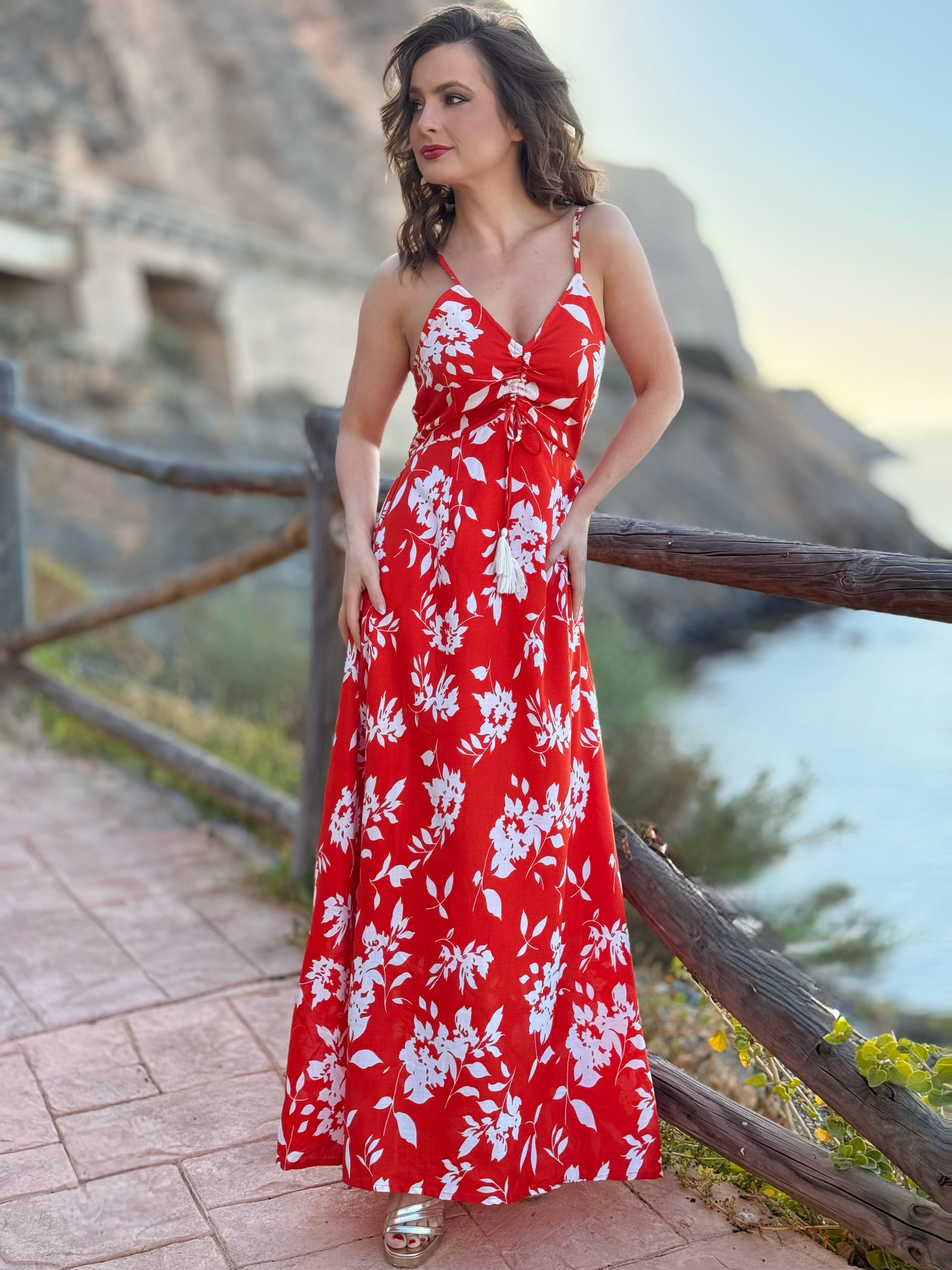 Vestido largo de verano