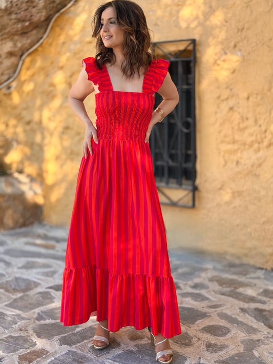 Vestido Midi estampado
