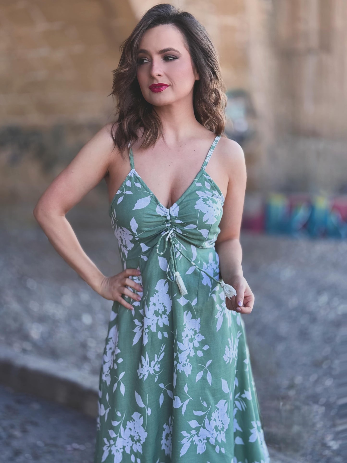 Vestido largo de verano