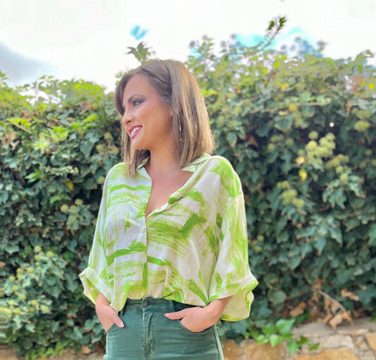 Blusa estampada